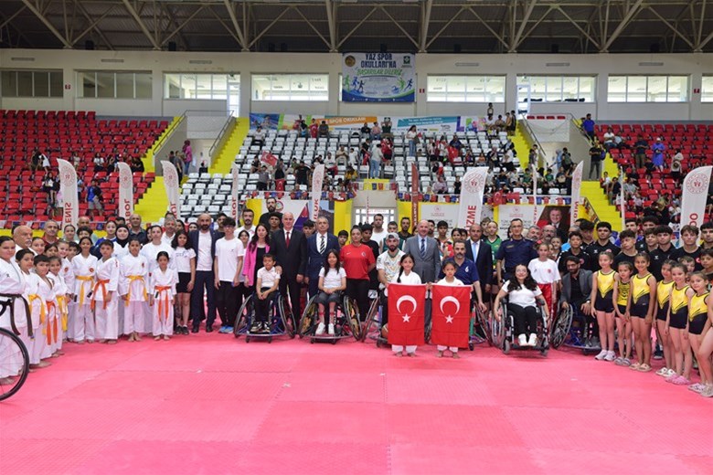 GSB SPOR OKULLARI OSMANİYE’DE COŞKULU TÖRENLE AÇILDI