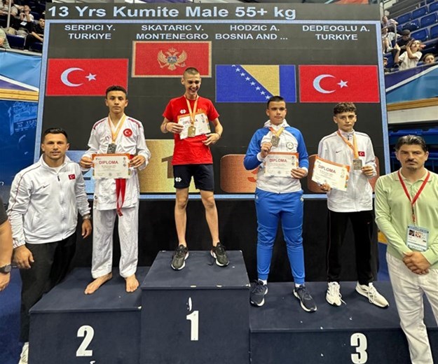 OSMANİYELİ SPORCUDAN BALKAN ŞAMPİYONASINDA GÜMÜŞ MADALYA