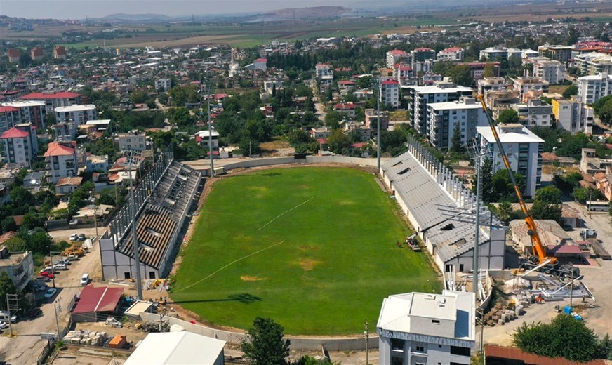 7 OCAK STADYUMU’NDA ÇALIŞMALAR HIZLA İLERLİYOR