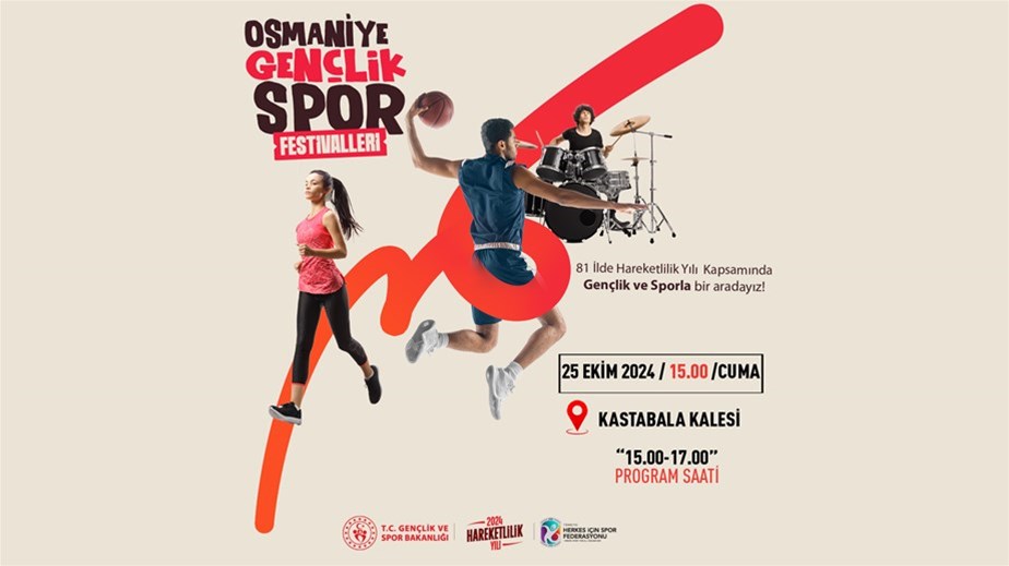 Osmaniye'de Gençlik ve Spor Festivali