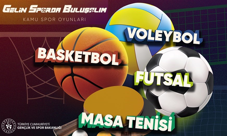 4. KAMU SPOR OYUNLARI BAŞVURULARI BAŞLADI!